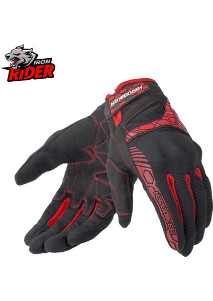 A1 Kırmızı Eldiven Stili M Beden Motosiklet Eldivenleri Yaz Nefes Alabilir Yarış Luva Motoqueiro Guantes Motocicleta Luvas De Bisiklet Atv Binici Koruyucu Eldiven (Yurt Dışından)