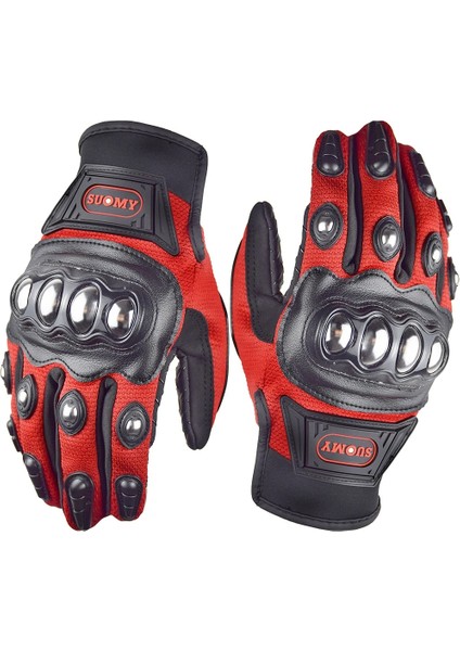 Koyu Gri Tarzı M Beden Suomy SU33 Yaz Nefes Motosiklet Eldivenleri Yarış Gant Moto Motosiklet Motokros Binme Eldivenleri Motosiklet Tam Parmak Guantes (Yurt Dışından)
