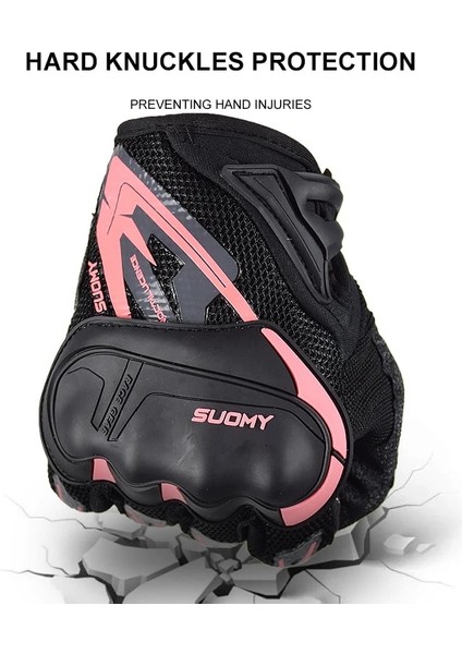 SU10 Siyah Stil Xl Beden Suomy Dirt Biker Mx Motosiklet Eldivenleri Yaz Tam Parmak Moto Yarış Eldivenleri Dokunmatik Ekran Motosiklet Motokros Erkekler Artı Boyutu Pembe (Yurt Dışından) fırsatları