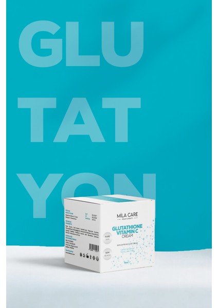 Cilt Yenileyici, Bariyer Güçlendirici, Aydınlatıcı Glutatyon Vitamin C Krem 50 ml indirimleri