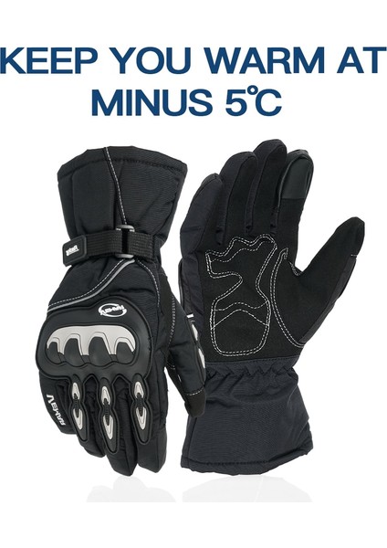 Mavi Stil L Beden Vemar Kış Motosiklet Eldiven Erkek Kadın Erkek Dokunmatik Ekran Moto Motokros Su Geçirmez Rüzgar Geçirmez Koruyucu Eldivenler (Yurt Dışından) fiyatları