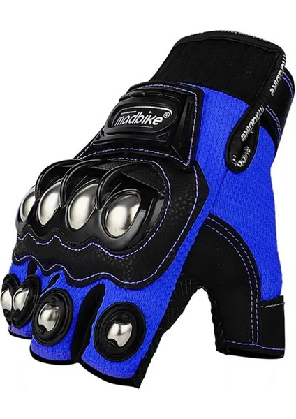 Kırmızı Stil Xl Beden Madbike Motosiklet Eldivenleri Yaz Sürme Koruyucusu Lokomotif Spor Malzemeleri Yarım Parmak Sürme Ekipmanları (Yurt Dışından) indirimleri