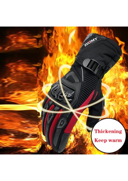 WP06 Suya Dayanıklı Kırmızı Stil Xxl Suomy Motosiklet Eldivenleri 100% Su Geçirmez Rüzgar Geçirmez Kış Sıcak Guantes Moto Luvas Dokunmatik Ekran Motosiklet Eldiveni Koruyucu (Yurt Dışından) modelleri