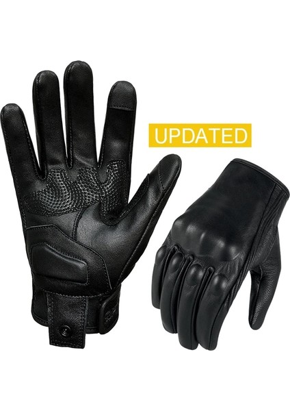 Siyah Delikli Olmayan Stil S Beden Motosiklet Eldivenleri Kadın Xs S M Deri Dokunmatik Yaz Motor Guantes Bisiklet Eldiven Küçük Kadın Motokros Motosiklet Luvas Mujer (Yurt Dışından) modelleri