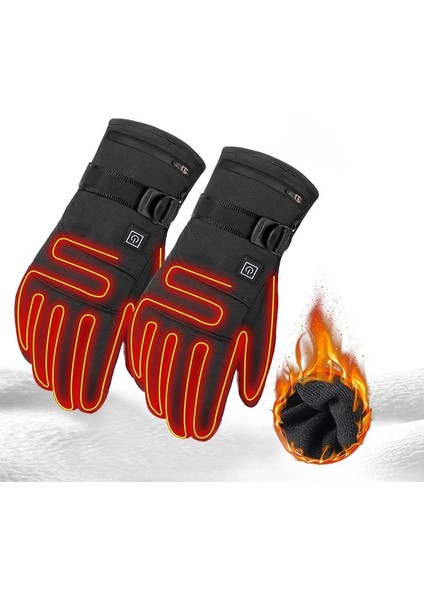 Pil Stili Yok 2x Kış Eldivenleri Elektrikli Motosiklet Isıtmalı Eldivenler Termal Guantes Eldivenler Dokunmatik Ekran Akülü Mtb Sürme Isıtma Eldivenleri (Yurt Dışından) indirimleri
