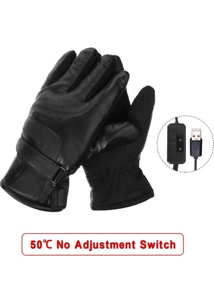 Basit Stil Elektrikli Isıtmalı Eldivenler Termal Sıcak Isı Eldivenleri Kayak Tırmanışı Snowboard Motokrosu Kar Araci Için (Yurt Dışından)
