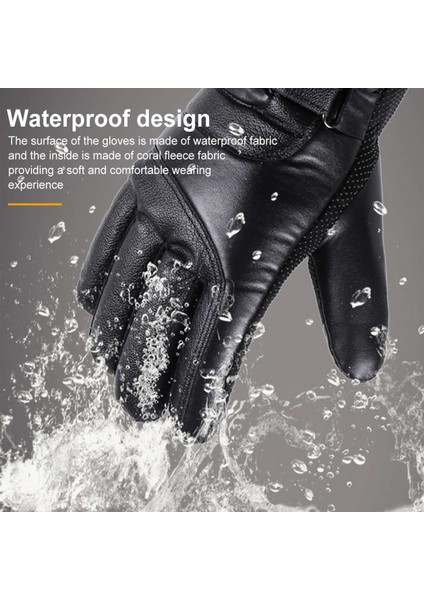 Basit Stil Elektrikli Isıtmalı Eldivenler Termal Sıcak Isı Eldivenleri Kayak Tırmanışı Snowboard Motokrosu Kar Araci Için (Yurt Dışından) fiyatları