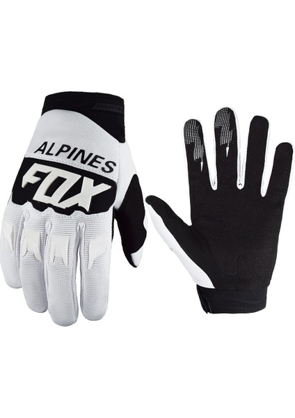 Beyaz Stil Xxl Alpınes Fox Dirtpaw Eldiven Motosiklet Bisiklet Dağ Bisikleti Off Road Guantes Erkek Kadın Unisex Motokros Yarışı Luvas S-Xxl (Yurt Dışından)