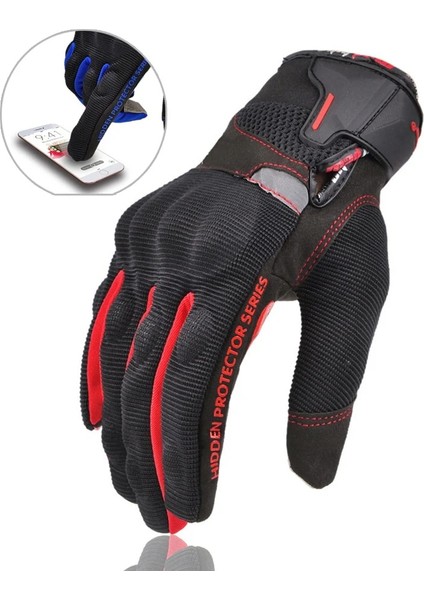 Mavi Stil M Beden Profesyonel Motosiklet Eldivenleri Motokros Off-Road Yarış Eldivenleri Motosiklet Luvas Düşme Direnci Dokunmatik Ekran Eldivenleri Guantes (Yurt Dışından) indirimleri