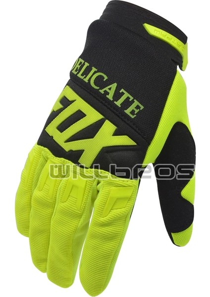 Kırmızı Stil Xl Beden Hassas Tilki Eldivenleri Motokros Guantes Mx Bmx Dh Dirt Bike Luvas Dağ Bisikleti Offroad Bisiklete Binme Atv Utv Erkekler Için Guants (Yurt Dışından)