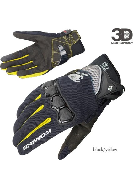GK-162-SARI Stil M Beden Komıne Motosiklet Yaz Eldivenleri Erkekler Dokunmatik Ekran Nefes Motosiklet Sürme Moto Koruyucu Dişli Motosiklet Motokros Eldivenleri Xxl (Yurt Dışından)
