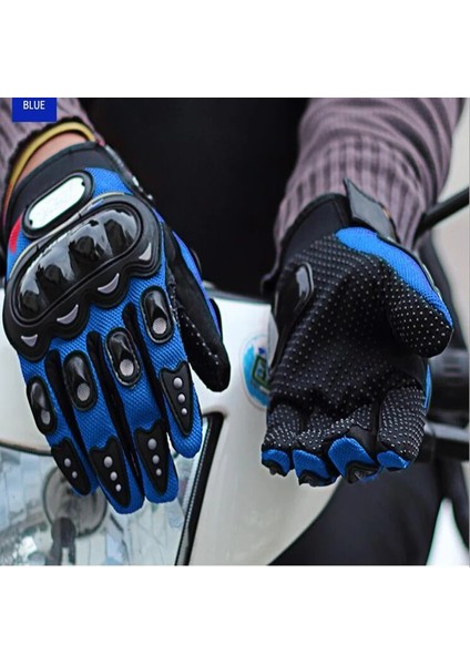 Mavi Stil Xl Beden Suomy SU33 Yaz Nefes Motosiklet Eldivenleri Yarış Gant Moto Motosiklet Motokros Binme Eldivenleri Motosiklet Tam Parmak Guantes (Yurt Dışından)