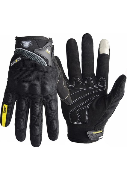 SU09 Yaz Stili M Beden Sıcak Satış Kış Motosiklet Eldivenleri Su Geçirmez Moto Motokros Eldivenleri Rüzgar Geçirmez Eldivenler Dokunmatik Ekran Motosiklet Sürme Guantes (Yurt Dışından)