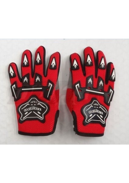 Kırmızı Stil M Beden Gençlik Çocuk Çocuk Tam Parmak Motokros Eldivenleri Dirt Bike Atv Off-Road Noel Hediyesi Yarış Çocuk Moto Eldiven Guantes Luvas (Yurt Dışından) modelleri