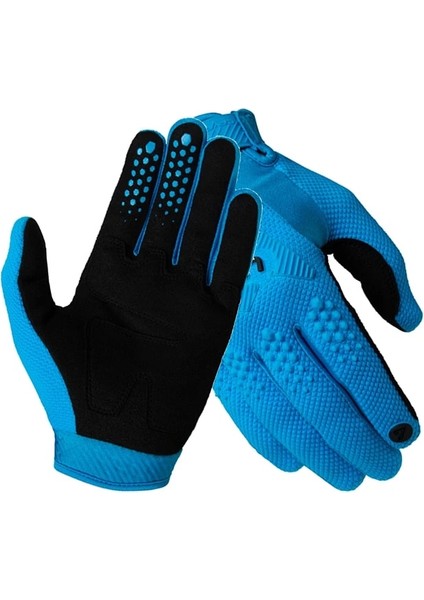 Koyu Mavi Tarzı L Beden Mx Motosiklet Eldivenleri Tam Parmak Kir Bisiklet Motokros Eldivenleri Motosiklet Sürme Guantes Moto Yarışı Atv Mtb Erkek Kadın Çocuklar (Yurt Dışından)