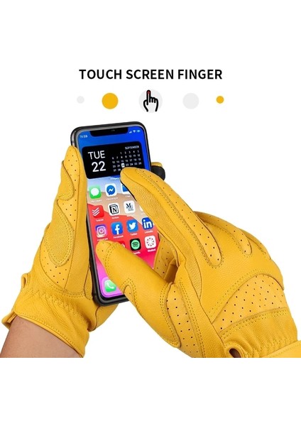 Sarı Stil S Beden Ozero Erkekler Motosiklet Eldivenleri Dokunmatik Ekran Sürme Yarış Eldivenleri Tam Parmak Nefes Kaymaz Motosiklet Motokros Guantes Eldiven (Yurt Dışından) indirimleri