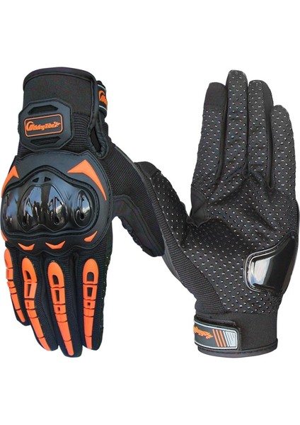 Mcs-17- Turuncu Stil Xxl Kadın Eldivenleri Motosiklet Sürme Bisiklet Bisiklete Binme Araba Sürüş Yürüyüş Avcılık Eğitimi Açık Yürüyüş Avcılık Eğitim Eldivenleri Mcs-21 (Yurt Dışından)