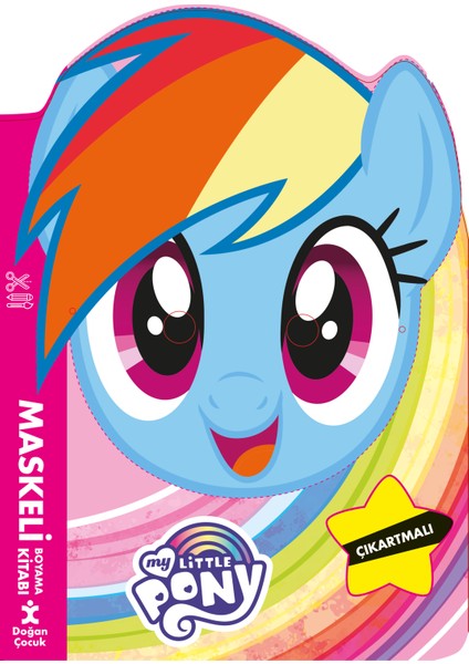 My Little Ponny - Maskeli Boyama Kitabı