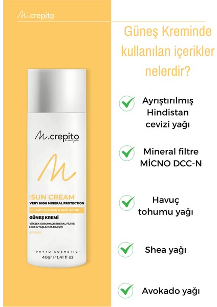 Yeni Nesil Mineral Filtreli Güneşten Korunma Seti