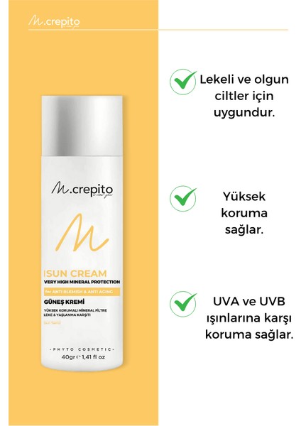Yeni Nesil Mineral Filtreli Güneşten Korunma Seti