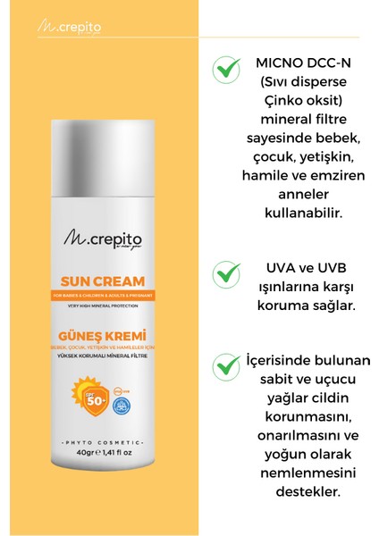 Yeni Nesil Mineral Filtreli Güneşten Korunma Seti