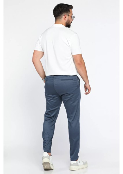 Bel Lastikli Gabardin Pantolon P-00012263