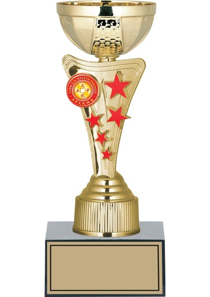 Kişiye Özel Başarı Kupası-Futbol Kupası-Tören Kupası-Okul Kupası-Birincilik Kupası-Şampiyonluk Kupası-Turnuva Kupası Ödül Kupası S029 24 cm