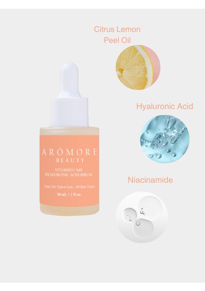 Vıtamin C %10 Hyaluronıc Acıd Serum modelleri