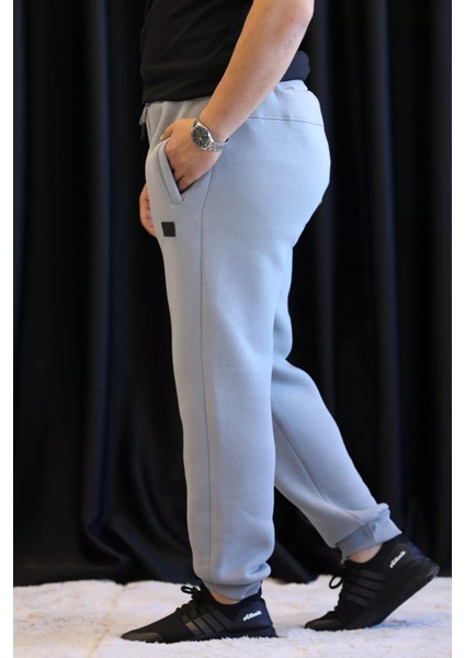 Bel Lastikli Üç Iplik Şardonlu Erkek Eşofman Altı fiyatları