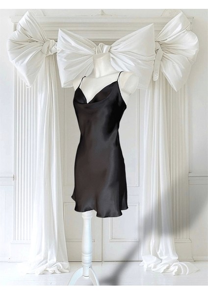 Degaje Yaka Saten Gecelik fiyatları