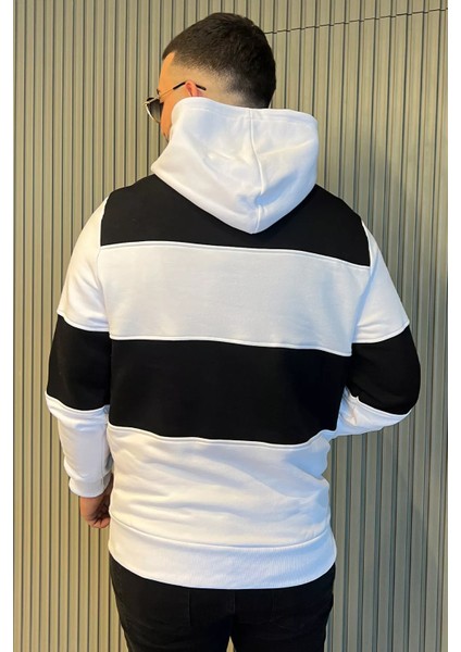 Kapüşonlu Üç Iplik Şardonlu Erkek Sweatshirt modelleri