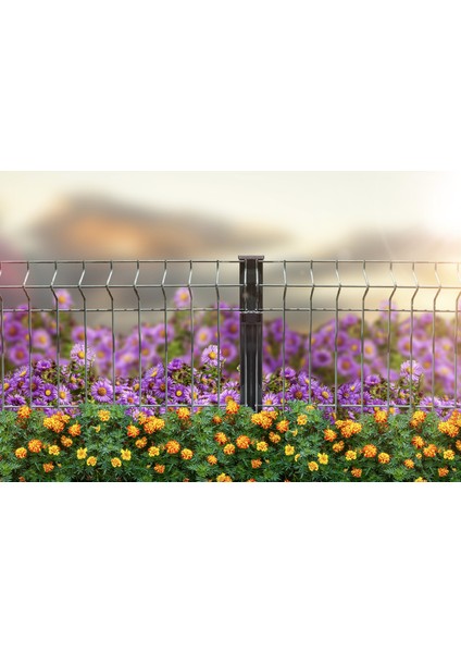 5 Adet Panel Çit Teli 150 x 250 cm 4 mm Tel Kalınlığı 55 x 150 mm Göz Aralığı indirimleri
