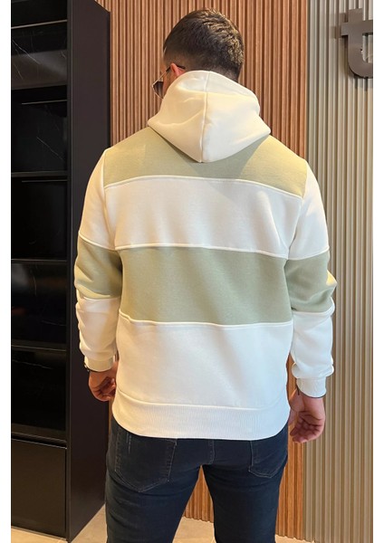 Kapüşonlu Üç Iplik Şardonlu Erkek Sweatshirt modelleri