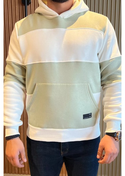 Kapüşonlu Üç Iplik Şardonlu Erkek Sweatshirt fırsatları