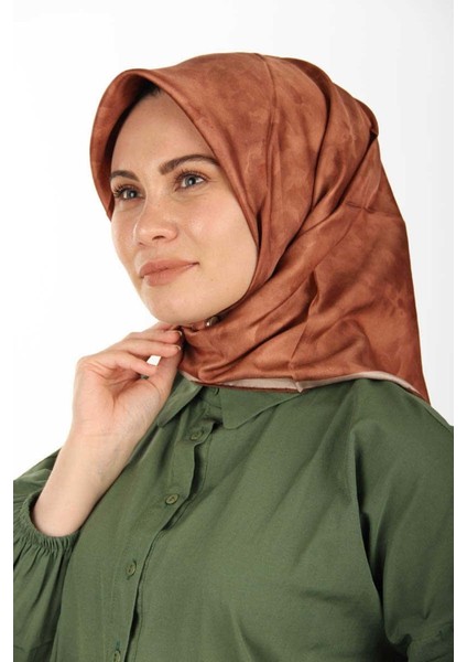 Kremit Twill Ipek Eşarp 7208713 - 934