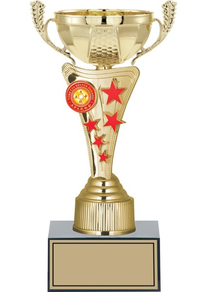 Kişiye Özel Başarı Kupası-Futbol Kupası-Tören Kupası-Okul Kupası-Birincilik Kupası-Şampiyonluk Kupası-Turnuva Kupası Ödül Kupası S030 25 cm