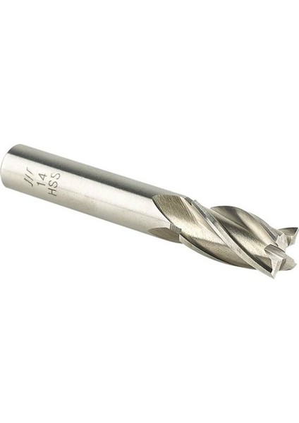 Hss 4 Ağızlı Standart Parmak Freze 27,0 mm
