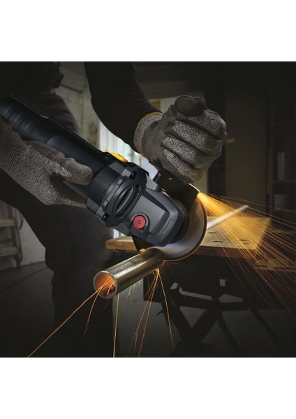DX37P 750WATT 115MM Profesyonel Avuç Taşlama + 5 Adet Metal Kesme Taşı