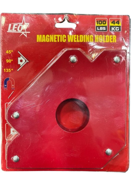 Manyetik Açılı Kaynak Tutucu Mıknatıs 100LBS