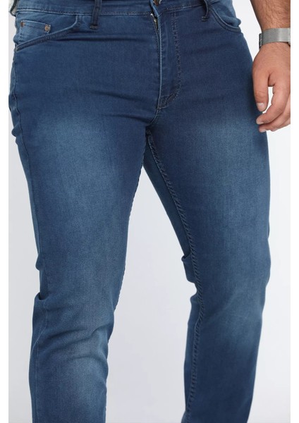 Erkek Likralı Kot Jean Pantolon P-00012474 fırsatları