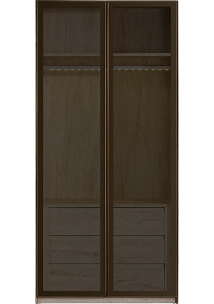 Noir 6 Kapaklı Gardrop