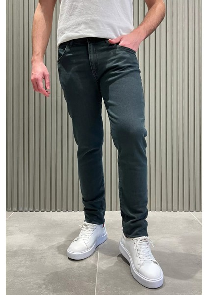 Erkek Likralı Jean Kot Pantolon P-00012940
