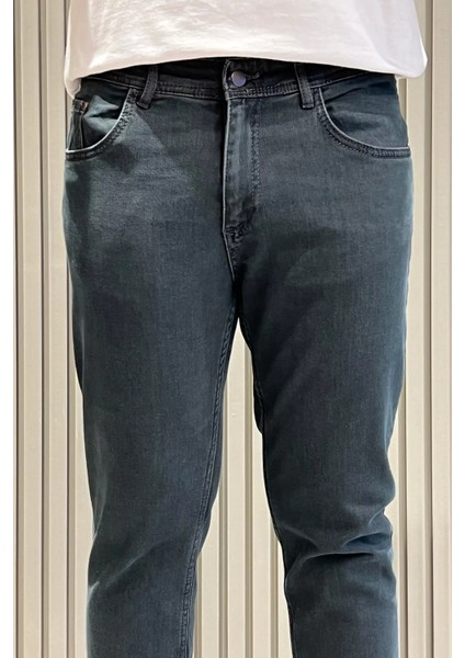 Erkek Likralı Jean Kot Pantolon P-00012940 fırsatları