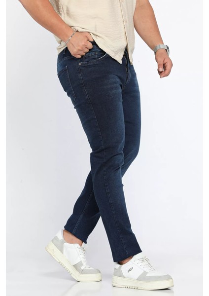 Erkek Likralı Jean Kot Pantolon P-00012940