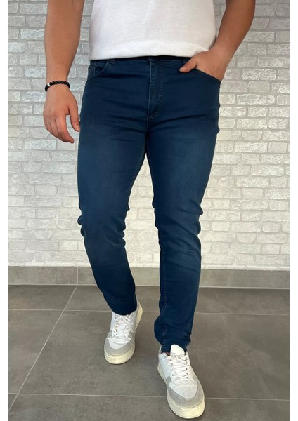 Erkek Likralı Jean Kot Pantolon P-00012940