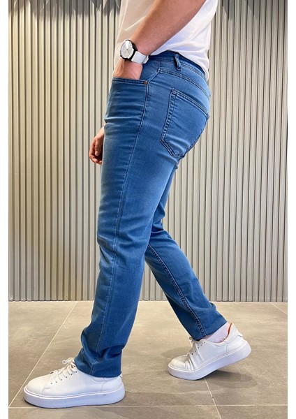 Erkek Likralı Jean Kot Pantolon P-00012940 fiyatları