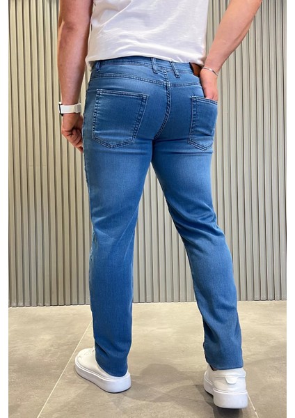 Erkek Likralı Jean Kot Pantolon P-00012940 modelleri