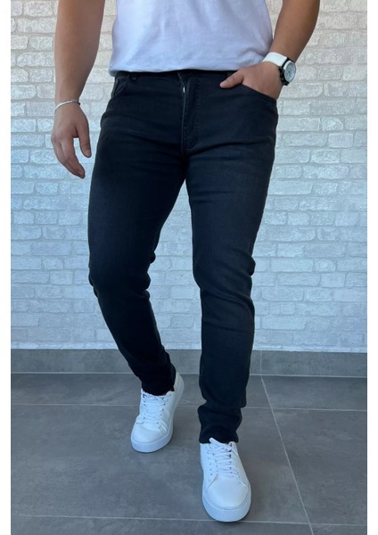 Erkek Likralı Jean Kot Pantolon P-00012940