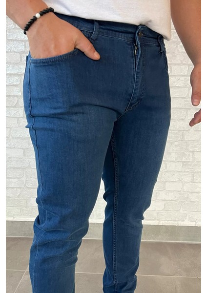 Erkek Likralı Jean Kot Pantolon P-00012940 fırsatları