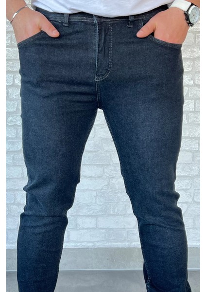 Erkek Likralı Jean Kot Pantolon P-00012940 fırsatları